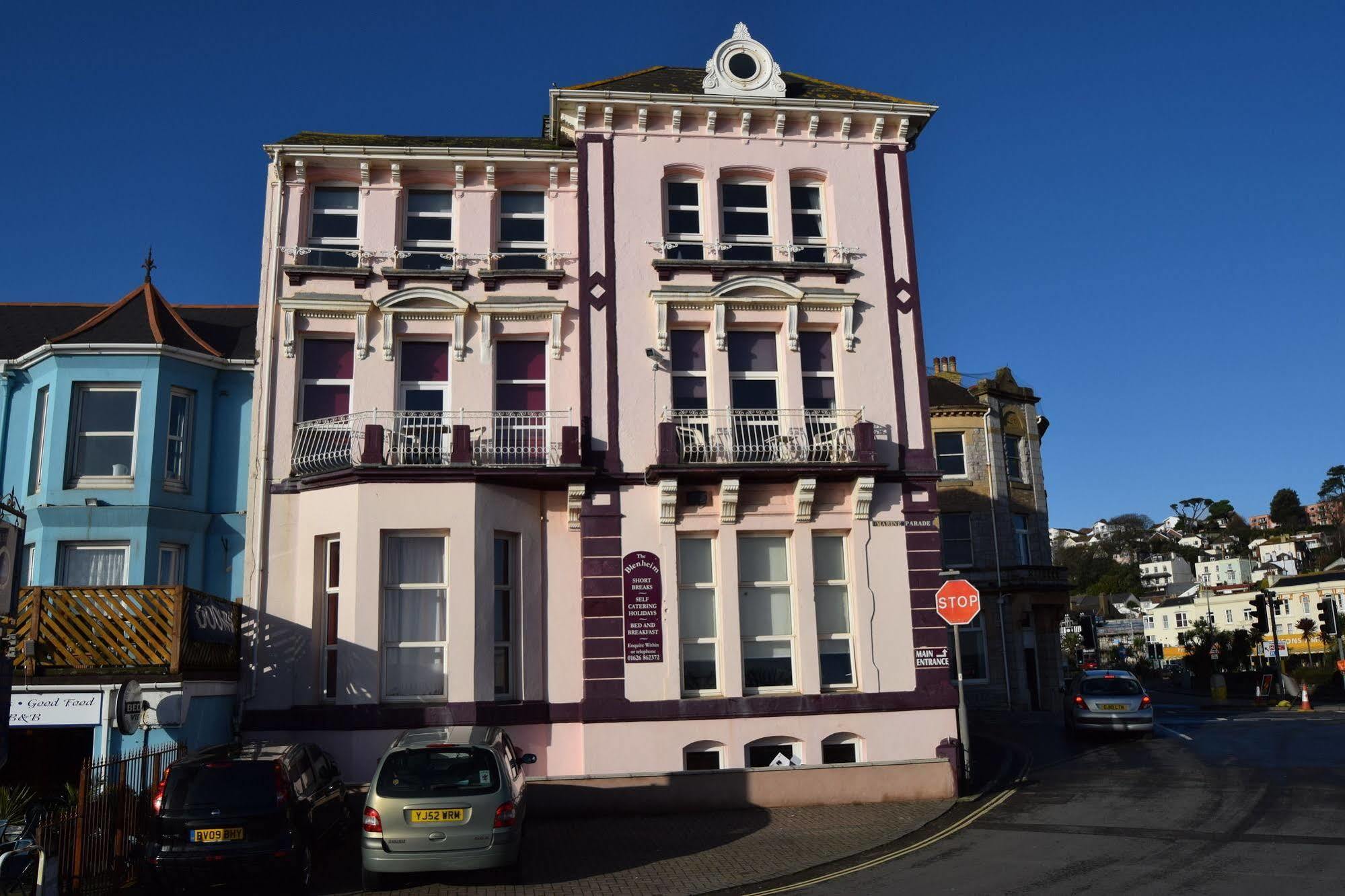 The Blenheim Bed and Breakfast Dawlish Exteriör bild